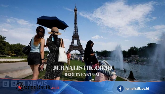 Setengah Prancis di bawah peringatan panas merah; alkohol dilarang saat Fête de la Musique