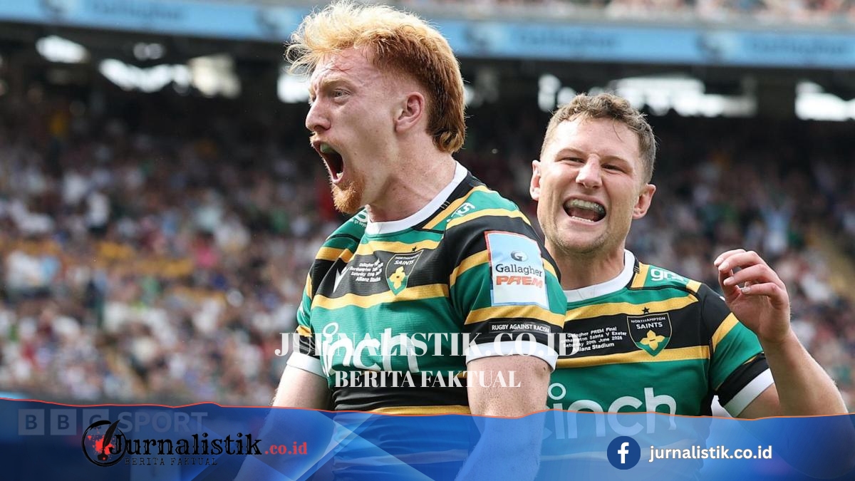 Northampton beat Exeter to win Prem Rugby title