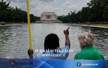 Reflecting Pool to be drained as Trump again blames 'vandals' for recent troubles
