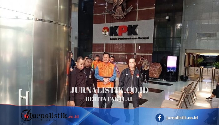 KPK Tetapkan Tersangka: Bupati Muara Enim Edison Digiring Pakai Rompi Oranye