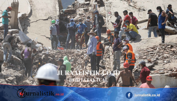 Gempa susulan membuat warga Venezuela cemas saat banyak korban ditangani sendiri karena bantuan belum memadai