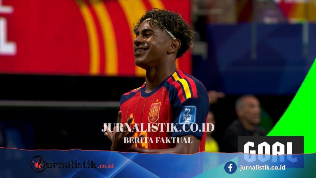 'He's arrived' - Yamal scores the opener for Spain
