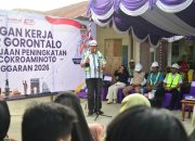 Gusnar Ismail Resmikan Dimulainya Peningkatan Jalan HOS Cokroaminoto