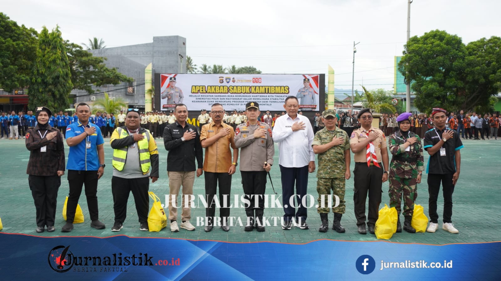 Apel Akbar Sabuk Kamtibmas Perkuat Sinergi Masyarakat