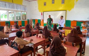Koramil 1313-02/Marisa Gelar Sosialisasi Bela Negara di TK Bhayangkara Desa Palopo