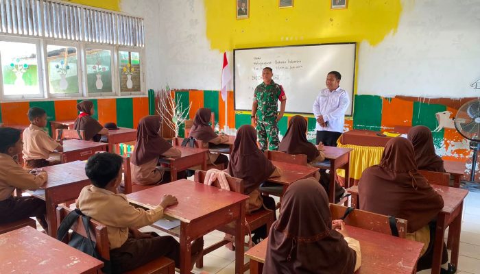 Koramil 1313-02/Marisa Gelar Sosialisasi Bela Negara di TK Bhayangkara Desa Palopo