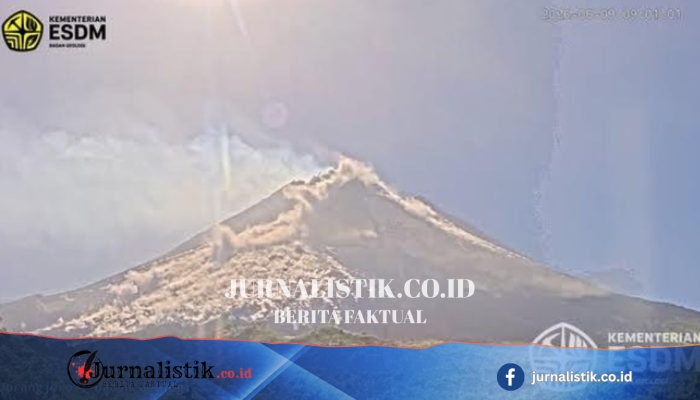 Gunung Merapi Meletus, Awan Panas Guguran Meluncur hingga 2.000 Meter