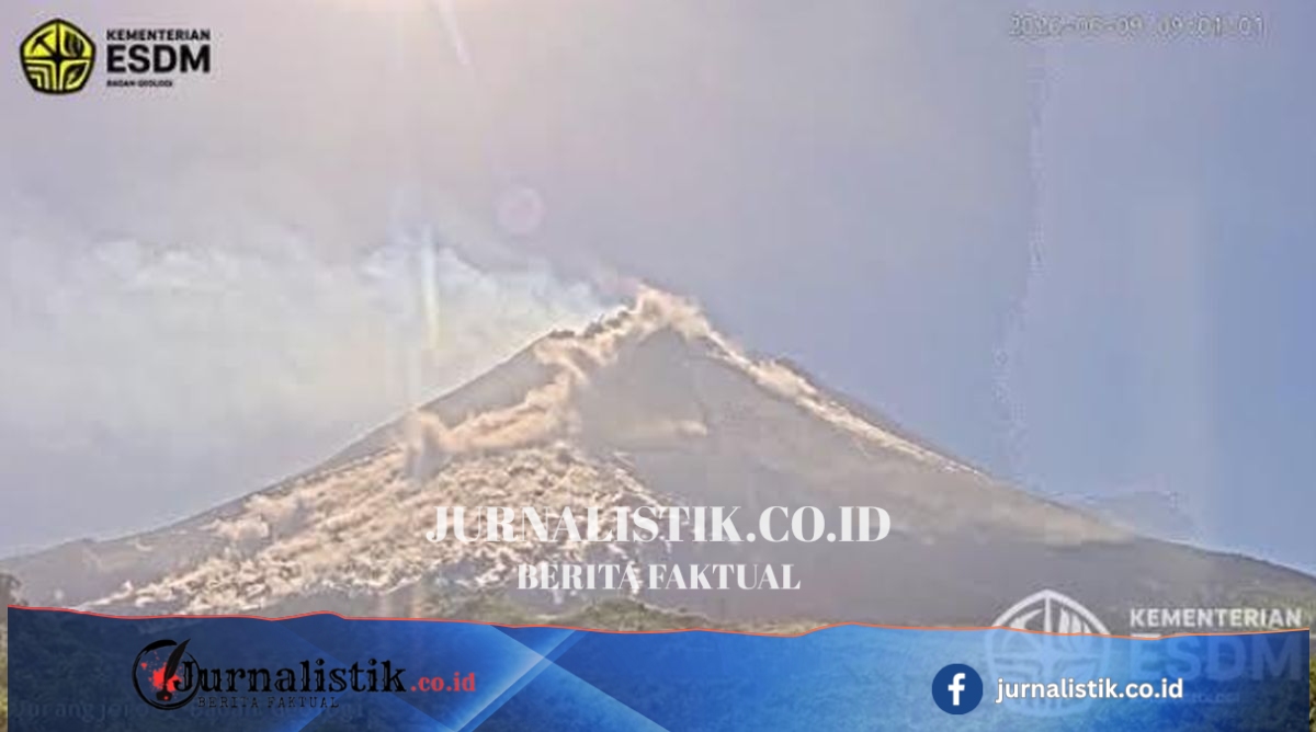Breaking News! Gunung Merapi Meletus, Awan Panas Guguran Meluncur Sejauh 2.000 Meter
