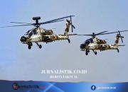 Helikopter Apache milik AS Jatuh di Dekat Selat Hormuz