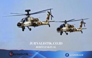 Helikopter Apache AS Jatuh di Dekat Selat Hormuz