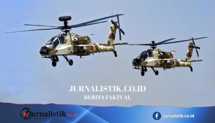 Helikopter Apache milik AS Jatuh di Dekat Selat Hormuz