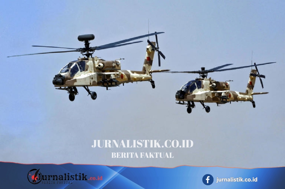 Helikopter Apache AS Jatuh di Dekat Selat Hormuz