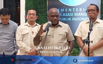 Beri Usulan Revisi UU Polri, Menteri HAM Pigai: Beberapa Jabatan Bisa Diisi Sipil