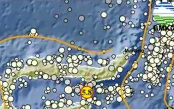 Breaking News! Gempa Besar M5,8 Guncang Bone Bolango Gorontalo Pagi Ini