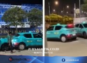 Viral, Dua Sopir Taksi Green SM Saling Tabrak dan Nyaris Baku Hantam di PIK: Ini Kronologinya!