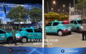 Viral 2 Sopir Taksi Green SM Saling Tabrak dan Nyaris Baku Hantam di PIK, Ini Kronologinya!