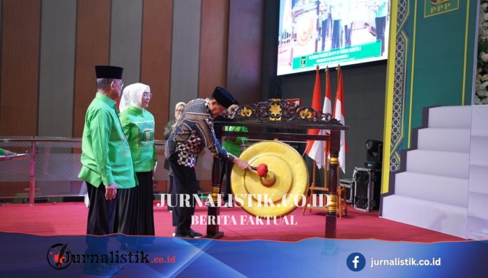 Gusnar Ismail Resmi Buka Muskerwil I PPP Gorontalo di Azlea Convention Centre, Pimpin Doa Al-Fatihah untuk Rachmat Gobel