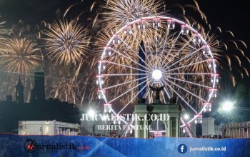 AS genap 250 tahun: kembang api, lintasan pesawat, dan ajang sepak bola