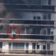 Video: Pria dipandu dari balkon saat kebakaran apartemen di Antwerp