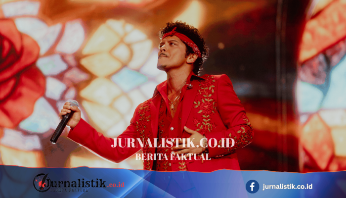 Bruno Mars Hibur Wembley Lagi: Hits, Kisah Romantis, dan Paddington Bear