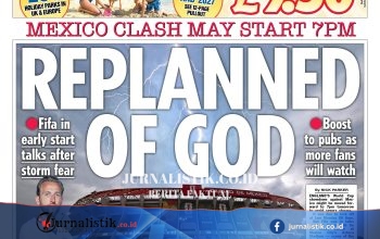 Sorotan halaman depan: Inggris berpeluang kick-off lebih awal dan upaya menahan Miliband