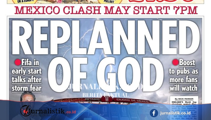 Sorotan halaman depan: Inggris berpeluang kick-off lebih awal dan upaya menahan Miliband