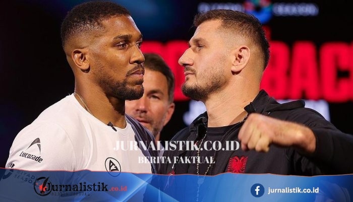 Anthony Joshua vs Kristian Prenga: Joshua terlihat santai, minta dukungan Albania pecahkan “energy” di Saudi Arabia
