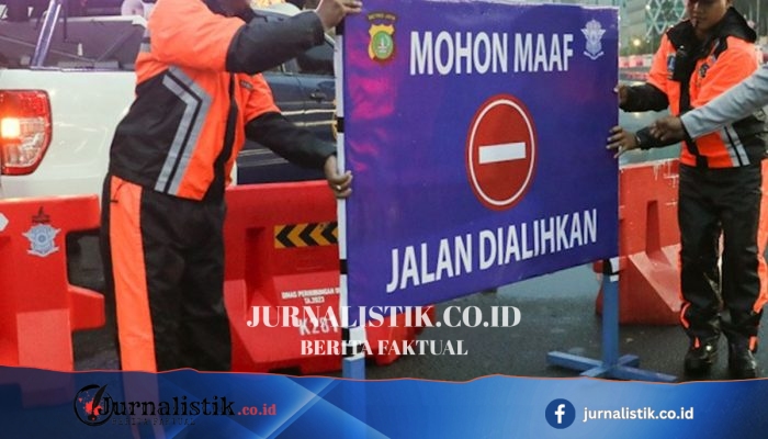 Rekayasa Lalu Lintas Area Monas dan Balai Kota Minggu Pagi, Pilih Jalur Pengalihan