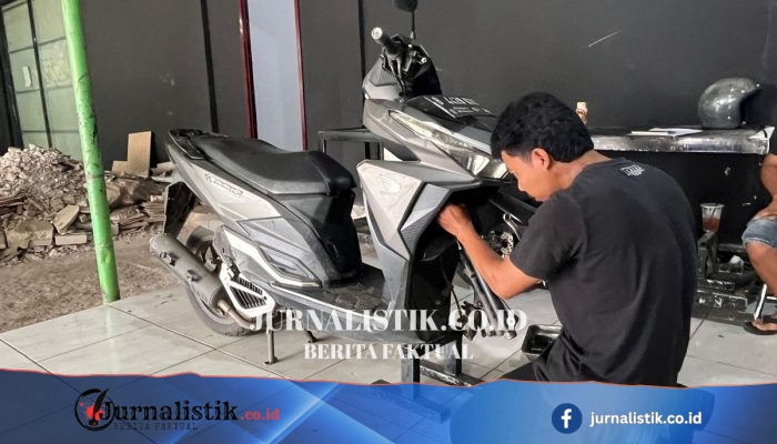Atasi Sokbreker Depan Motor Mentok saat Boncengan dengan Oli Lebih Kental