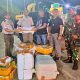 445 Lembar Kulit Ular Piton dan 32 Kura-kura Tanpa Dokumen Disita di Bakauheni
