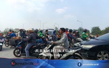 Macet di Jalan Raya Pekayon Bekasi Imbas Rekonstruksi Menuju Jembatan Kemang Pratama