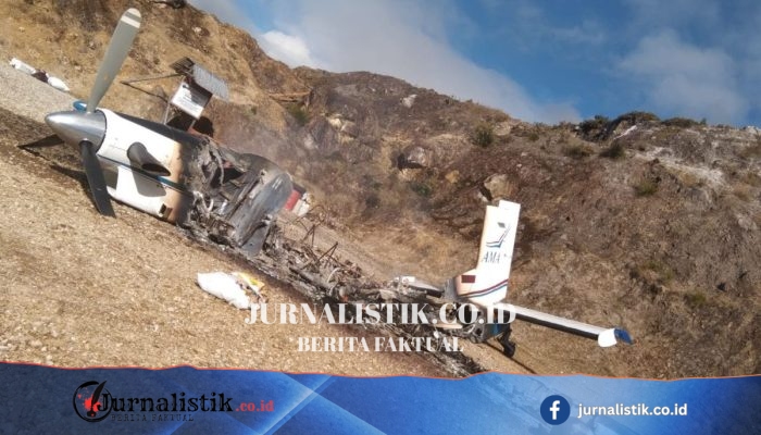 Jumat 3/7/2026 Pagi, Satgas Damai Cartenz Kirim Tim ke TKP Pembakaran Pesawat di Yahukimo