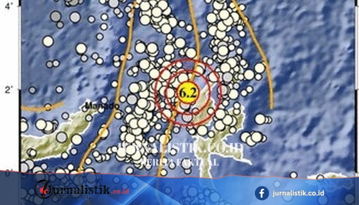 Gempa Magnitudo 6,2 Guncang Pulau Doi, Maluku Utara