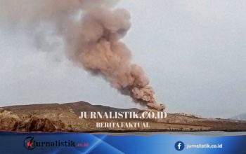 Gunung Anak Krakatau Naik ke Level III (Siaga), Polda Lampung Siagakan Satgas Aman Nusa dan Perketat Patroli