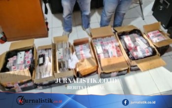 Bea Cukai Bengkalis Gagalkan Selundupan 652 iPhone Bekas dari Malaysia senilai Rp 4,095 miliar