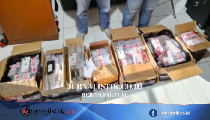 Bea Cukai Bengkalis Gagalkan Selundupan 652 iPhone Bekas dari Malaysia senilai Rp 4,095 miliar
