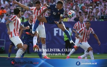Paraguay Main Kasar Lawan Perancis, 0 Kartu Kuning