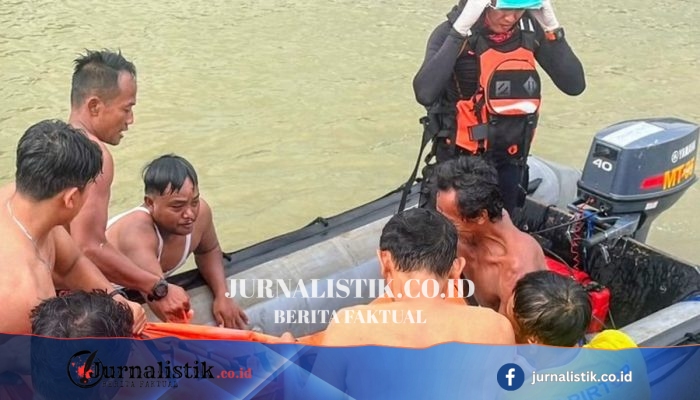 Faris dan Agam Dino Putra Ditemukan Meninggal setelah Menolong Teman di Sungai Way Sekampung (Pringsewu)