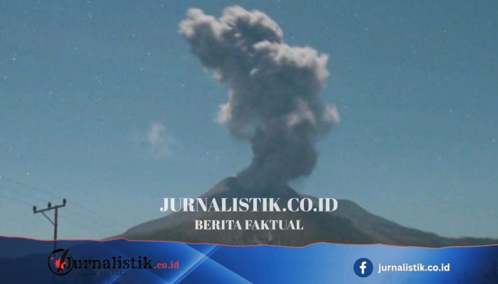 Lewotobi Meletus hingga Senin Pagi, Warga Dilarang Beraktivitas dalam Radius 5 Kilometer