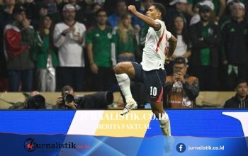 Bellingham Cetak Dua Gol, Tiga Singa Unggul 2-1 atas Meksiko di Babak Pertama
