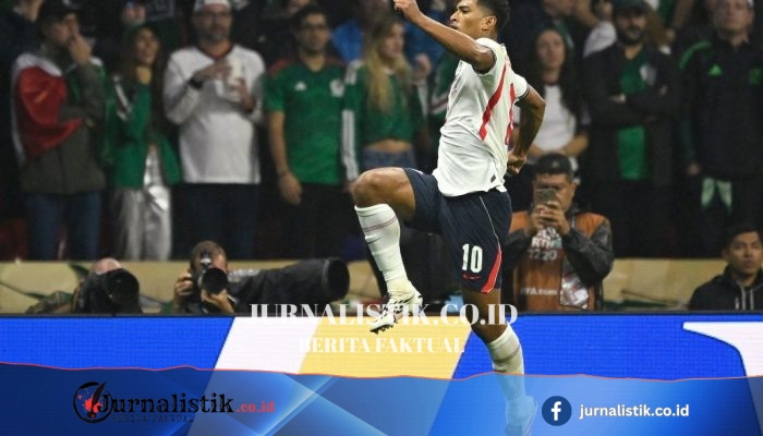 Bellingham Cetak Dua Gol, Tiga Singa Unggul 2-1 atas Meksiko di Babak Pertama