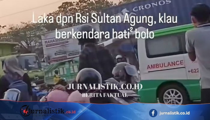 Mahasiswi Unissula Semarang Meninggal di Jalan Kaligawe Raya, Tiga Kendaraan Terlibat