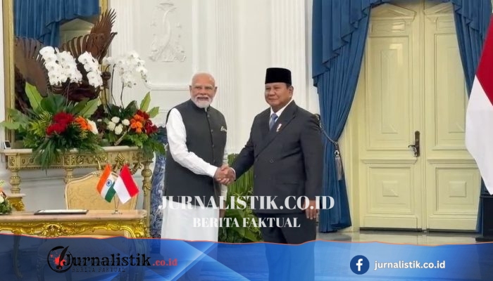 Modi dan Prabowo Sepakat Dorong Solusi Dua Negara untuk Akhiri Konflik Israel-Palestina