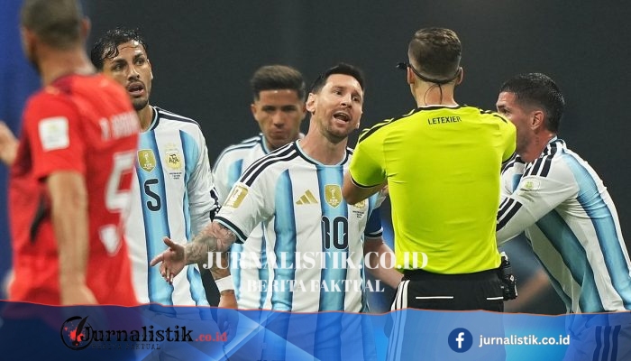 Jeda Argentina vs Mesir 0-1: Penalti Messi Gagal, Mesir Selangkah ke Perempat Final