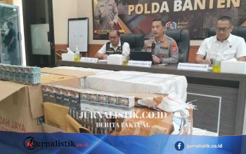Polda Banten Tangkap Sopir dan Kernet atas Dugaan Penggelapan Rokok Ilegal