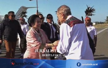 Megawati Tiba di Dili, Timor Leste untuk Menerima Grand Collar dari Jose Ramos Horta