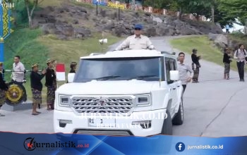 Prabowo Tiba di Lombok Barat untuk Resmikan Bendungan Meninting dan Empat Bendungan Lain