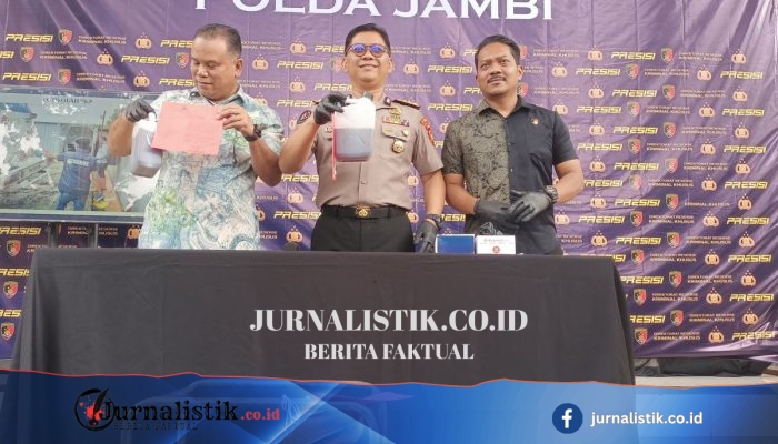 Direktur Distributor BBM Industri Dibekuk Polda Jambi Terkait BBM Ilegal