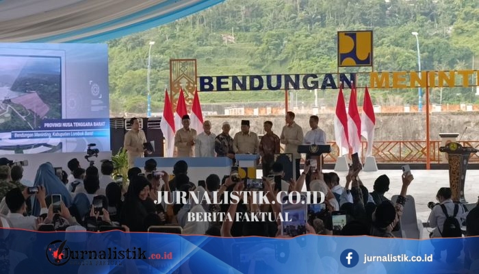 Prabowo Resmikan 5 Bendungan, Pastikan Air Mengalir ke Petani
