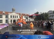 Kota Tua Jakarta Barat Dipadati Pengunjung, Cosplayer Naruto dan PUBG Hadir di Acara